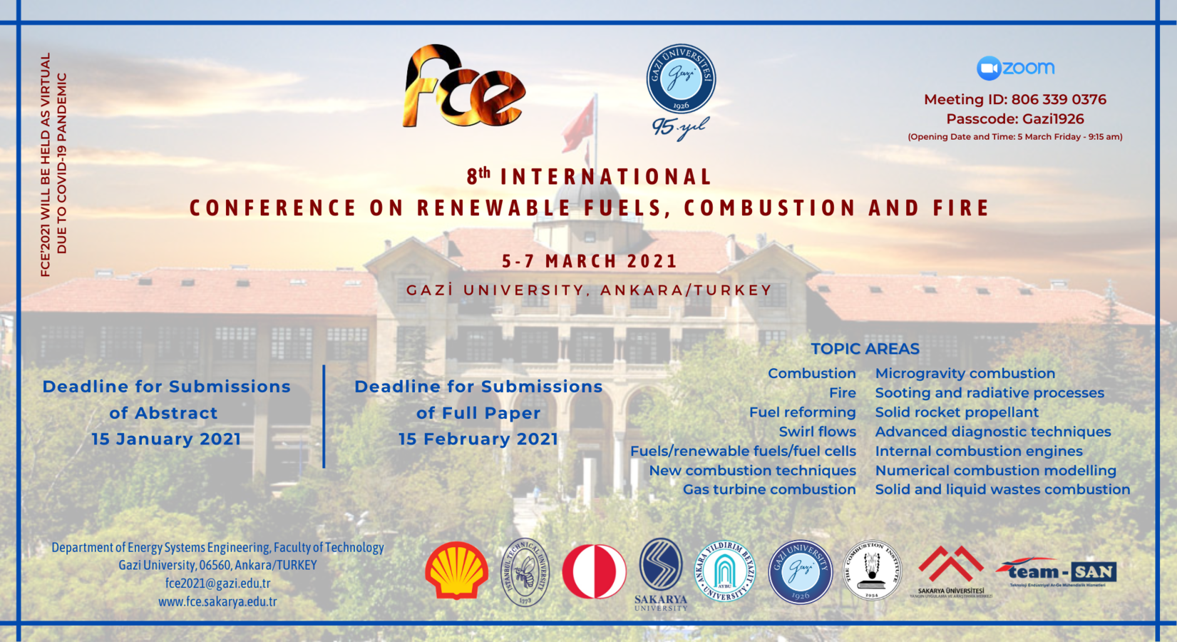 Proceeding of the international Fuels and Combustion in Engines, FCE12